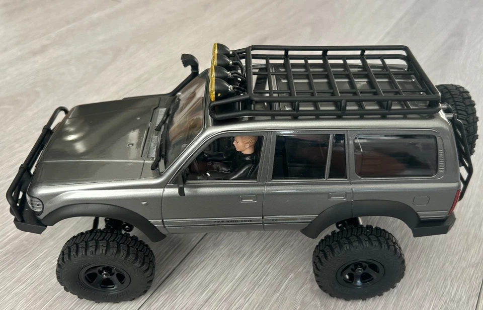FMS 1:18 FCX18 LC80 Toyota Land Cruiser LC80 V2 RTR blau leicht gebraucht LC80 L2 - Bild 2 von 4
