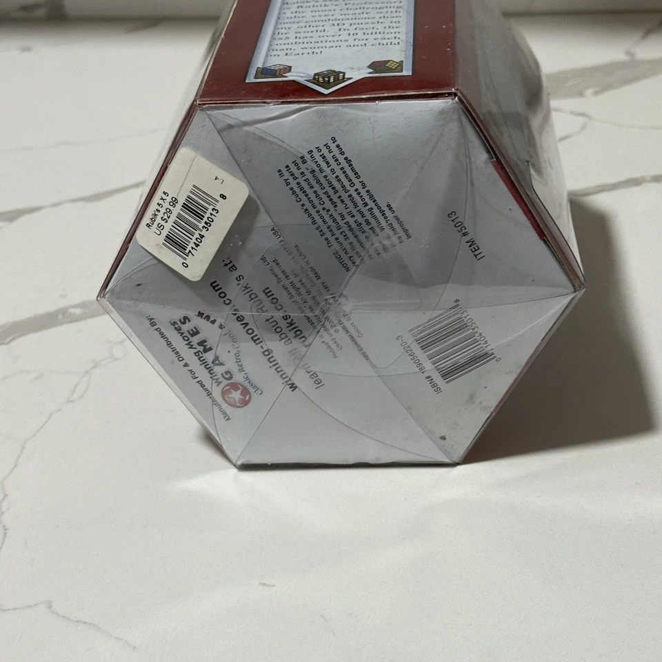 Rubik's 5x5x5 Cube - NEW / SEALED - Image 2 of 4