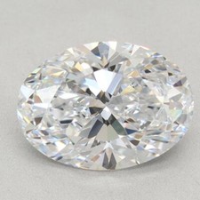2ct Oval Lab Grown Loose Diamond GIA Certified D/VS2 + Free Ring (1469820175) 1457.86 per carat
