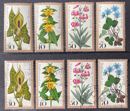 Bund BRD 1978 Nr. 982-985 " Blumen " postfrisch/gestempelt