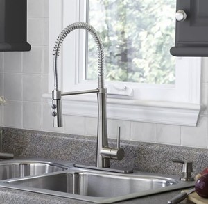 Giagni Pompa Stainless Steel 1 Handle Pre Rinse Kitchen ...