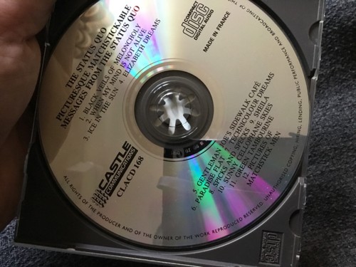 Status Quo - picturesque matchstickable messages - Castle Classics - CD - Picture 4 of 4