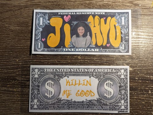 TWICE fan merch - TWICE Dollar Bills - Picture 24 of 38