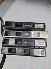 LOT OF 4 Vintage Maxim & Hanimex & Luminox & Boots Camera Not Working For Parts