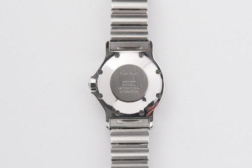 Cartier Santos Two Tone Octagon Automatic - Picture 6 of 10