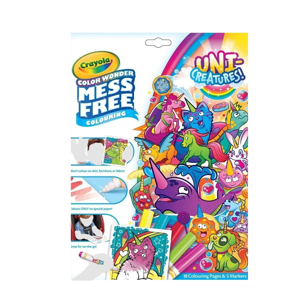 Crayola Colouring Set Uni-creatures Colour Wonder Mess Free | eBay