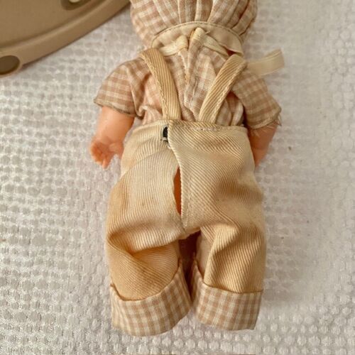Playmates Kewpie Doll Rare On Rocking Horse Toy Tan Toy - Picture 3 of 5