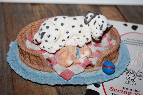 Hamilton Collection - Seeing Spots-Dalmatians COLLECTION FIGURINES LOT OF 4 - Picture 8 of 14