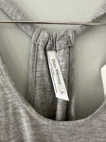 Flora Nikrooz Womens KRRK Cami, Light Grey, Size XS - Picture 2 of 4