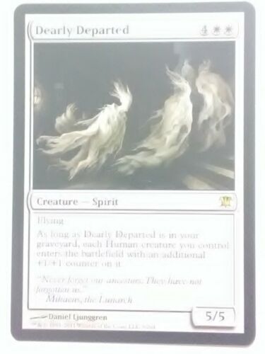 Dearly Departed 2x FOIL ISD MTG Innistrad Rare MINT white Dearly Departed 2x FOIL ISD MTG Innistrad Rare MINT white