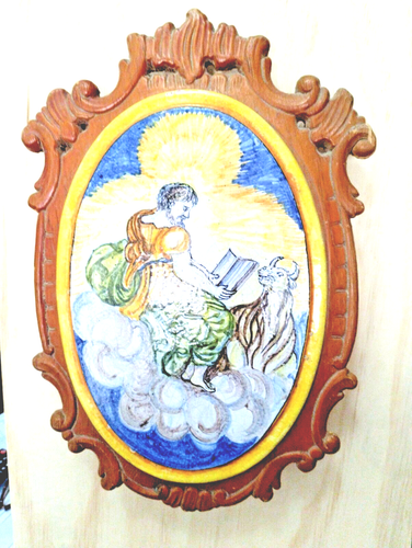 Grande Placca In Ceramica - Foto 3 di 3