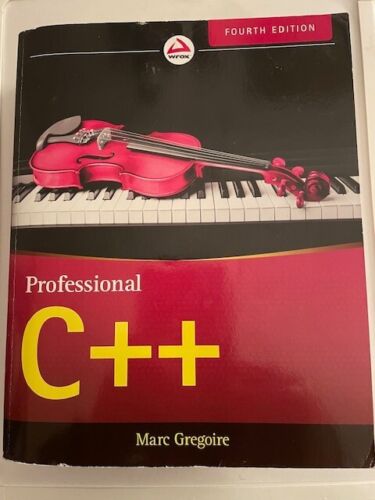 Professional C++, used book, fourth edition