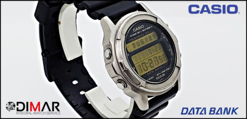 Vintage Casio Databank DBW-320. QW.838 Giappone. Telememo. WR.100m. Anno.1989. - Foto 4 di 7
