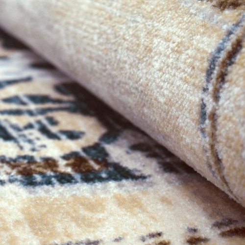 Distressed Medallion Large Washable Non Slip Area Rugs / Runner Rug / Door Mat - Bild 17 von 26