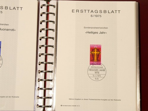 31 x 1970s German FDC First Day Sheets Ersttagblatt 33 Photos of Album Pages - Picture 4 of 12