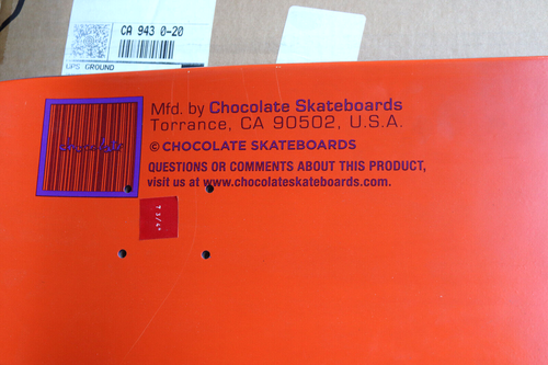 RARE Marc Johnson Chocolate Factory Proof Test Original Skateboard Deck w/ Box - Picture 9 of 14