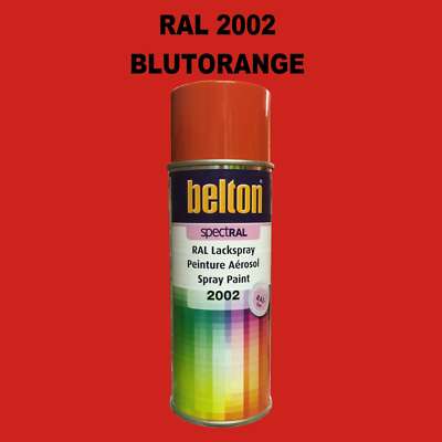 Belton Kwasny Spraydose 400ml glänzend schnelltrocknend RAL 2002 Blutorange