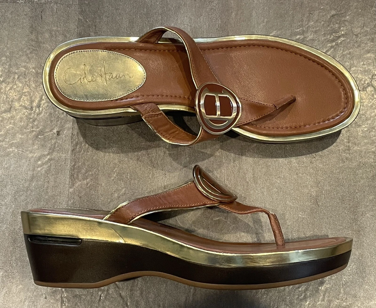 Cole haan deals thong wedge sandals