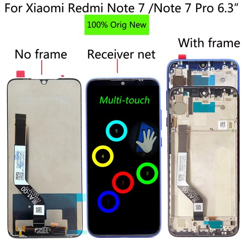 Note 7 Pro LCD Display Touch Screen 