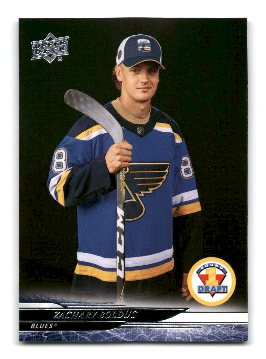 2024-25 Upper Deck Extended Zachary Bolduc Rookie Card #750 1st Round Draft Pick