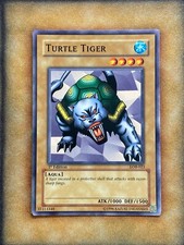 Yugioh Turtle Tiger LOB-023 Common 1st Ed North American NM