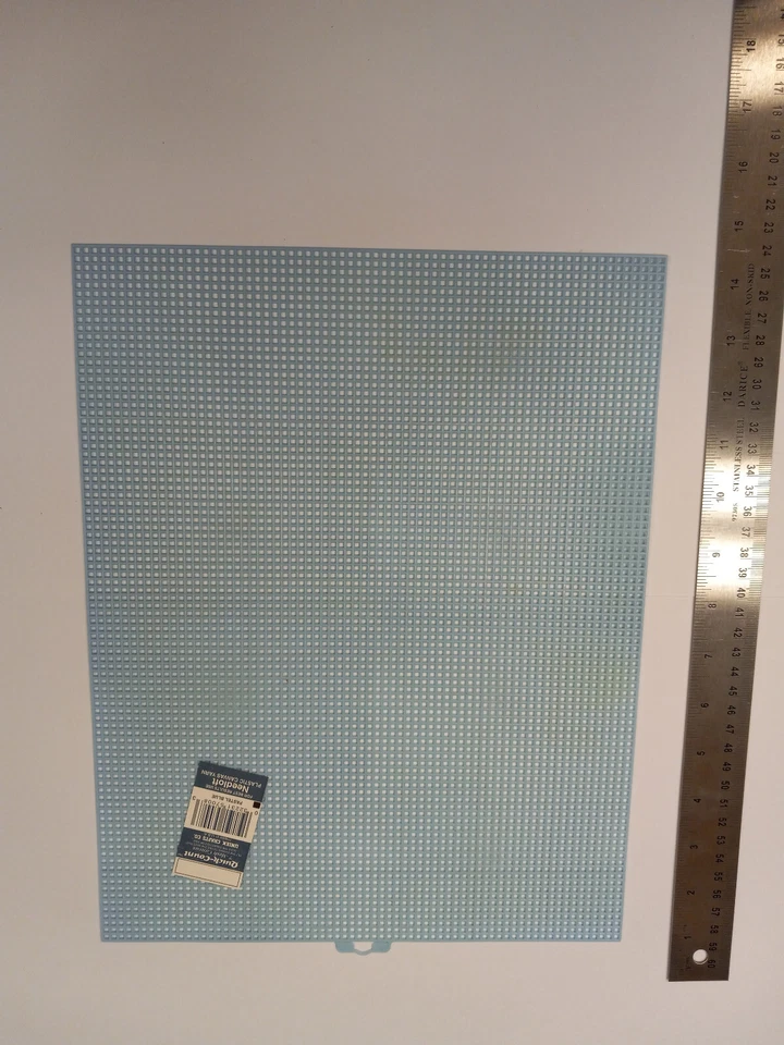 Plastic Canvas Lot - 43 NEW 10.5 x 13.5 Sheets 7 & 10 Mesh Pastel $1 A SHEET - Image 3 of 4