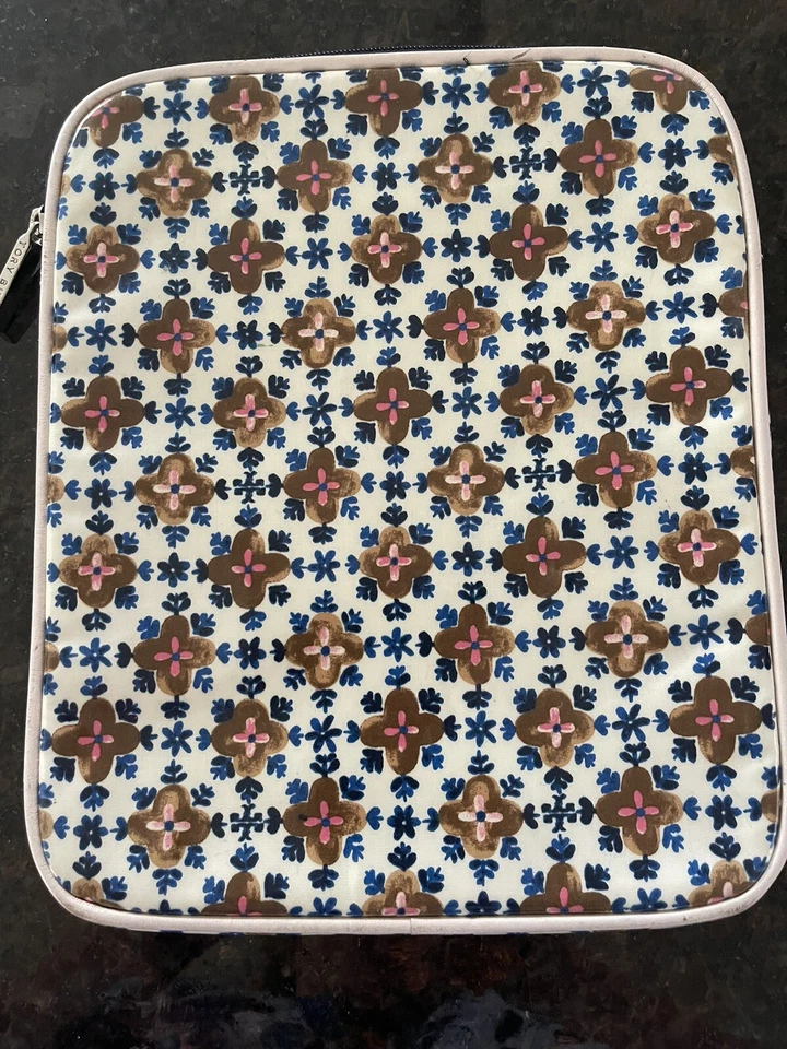 Funda Tablet Tory Burch Cremallera - 10”, Diseño e Interior Azul  Foto 3 de 4