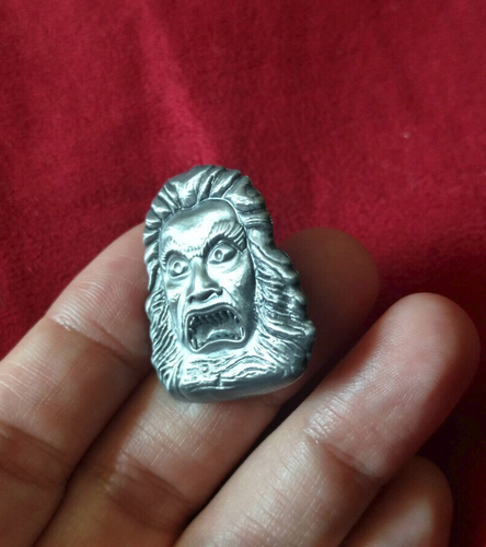 3D Zardoz metal pin - button - Sean Connery - Zed - Picture 5 of 9