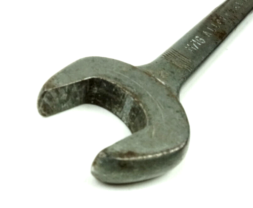Wizard 19/32" X 11/16" Open End Wrench H2056 *NAME GROUND OFF* USA Vintage - Picture 2 of 4