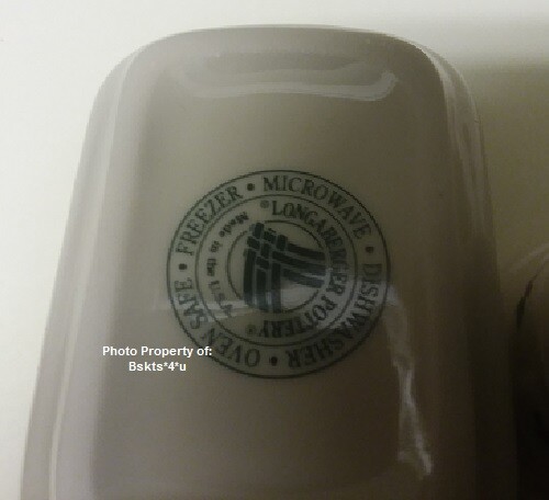 NEW in BOX USA Longaberger Holly TOOTHPICK & SWEETENER HOLDERS-Crocks *FREE SHIP - Picture 3 of 3