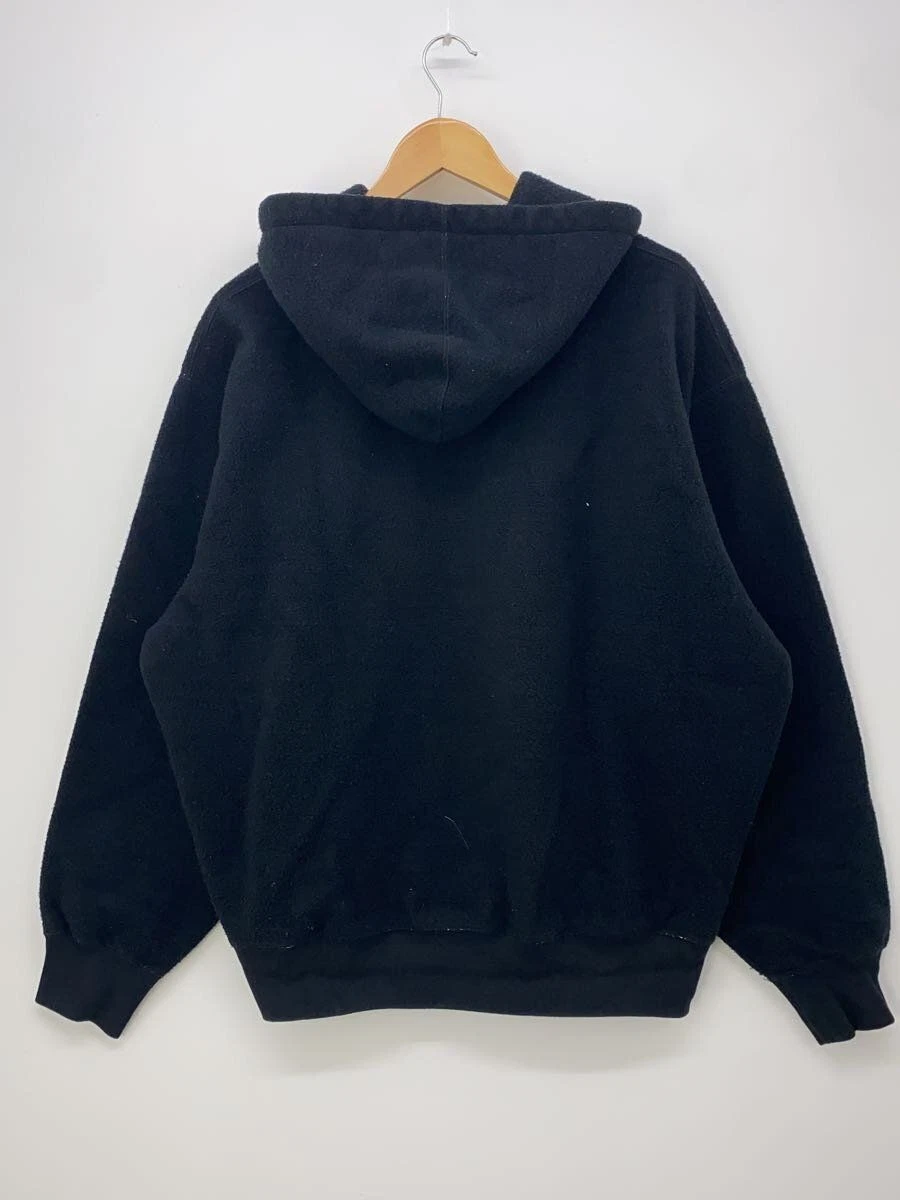 Felpa Supreme con cappuccio 23SS Inside Out Box logo L cotone grigio usata