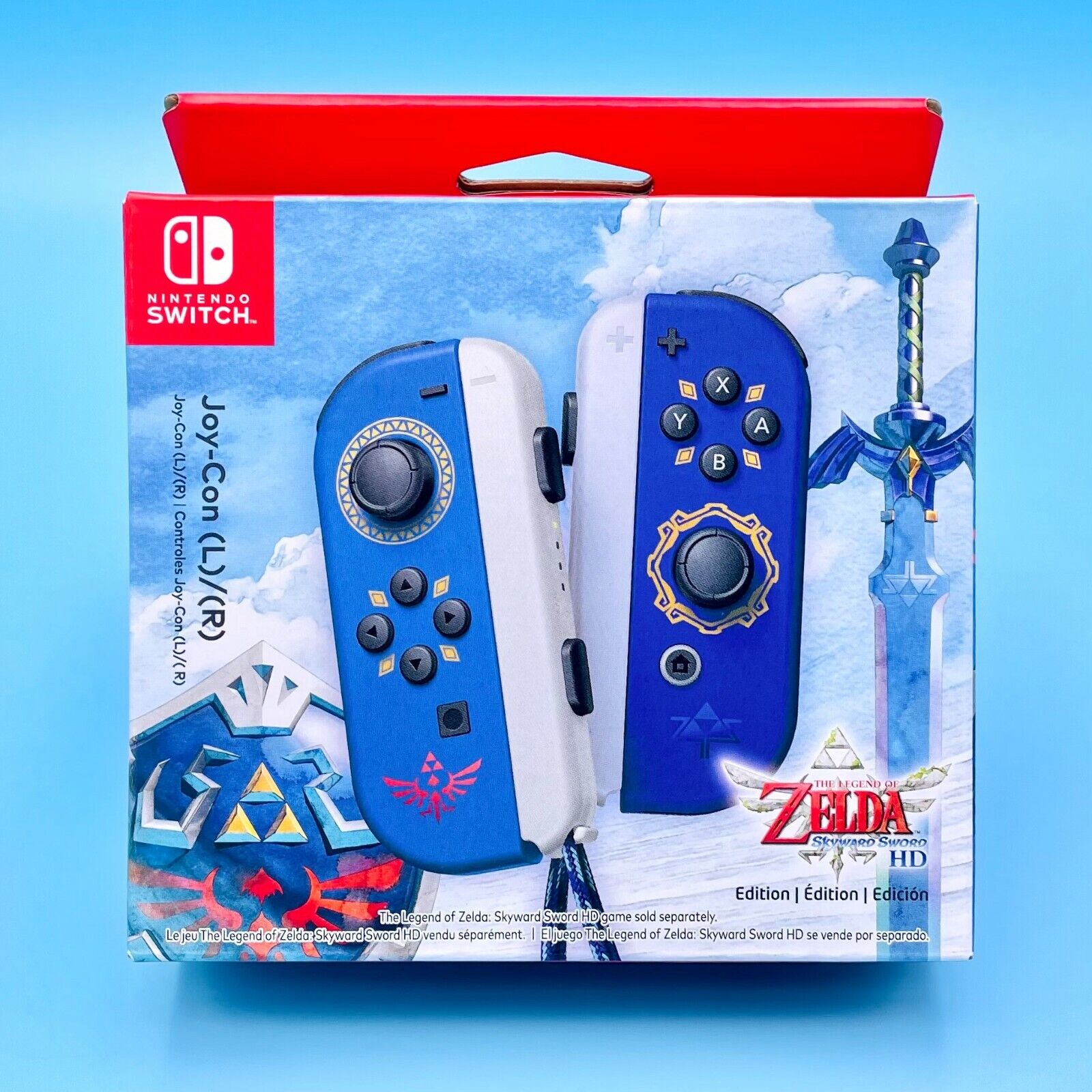 Nintendo Switch Joy-Con The Legend of Zelda: Skyward Sword HD