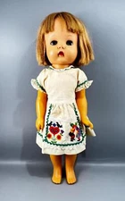 Vintage Sayco Inc Girl Blonde Hair Doll 15.5" Tall