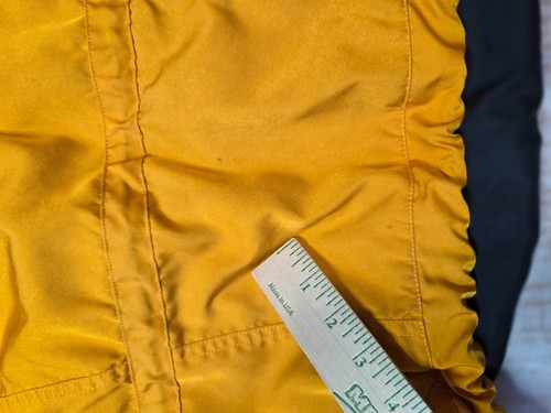North Face TNFX Jacket Mens Medium Yellow Black Purple 1/2 Zip Pullover 90s - Picture 11 of 16