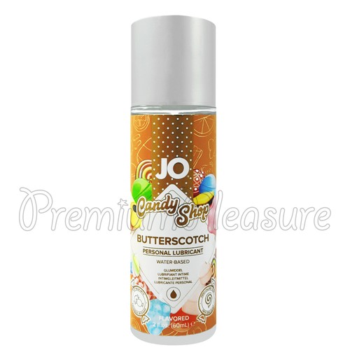System JO CandyShop Butterscotch Gleitmittel Gleitmittel auf Wasserbasis aromatisiert 60ml/1oz - Bild 1 von 2