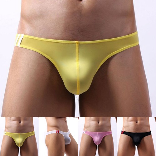 Herren Sexy Weiche Unterwäsche Slip Beutel Tanga Bikini G-String Unterhose Für Mann - Bild 2 von 22