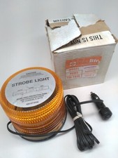 PYRALITE QFS625MX Amber Strobe Light Made In USA 12/24 Volt with Magnetic Base