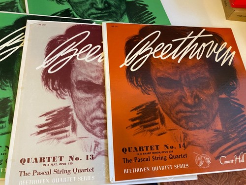 Beethoven Concert Hall Complete String Quartets LP Records Box Set 14 Vinyl - Foto 4 di 15
