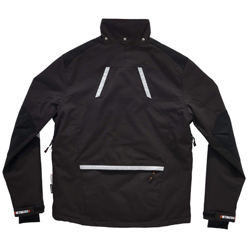 Ergodyne mens Heavy Duty Winter Work Thermal Jacket 500D Nylon Shell Black - Picture 9 of 9