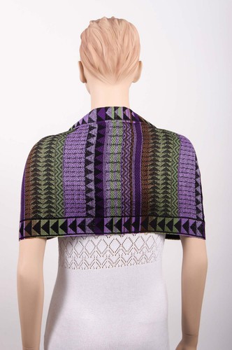 MISSONI SCHAL SCARF SCIALLE SCIARPA CHAL BUFANDA - ORANGE LABEL 15376 - Picture 4 of 6
