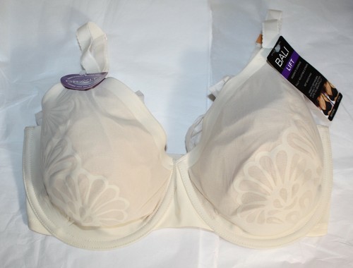 NWT BALI LIFT bra df6563 gravity defying multi lift zone PORCELAIN NUDE xes $42