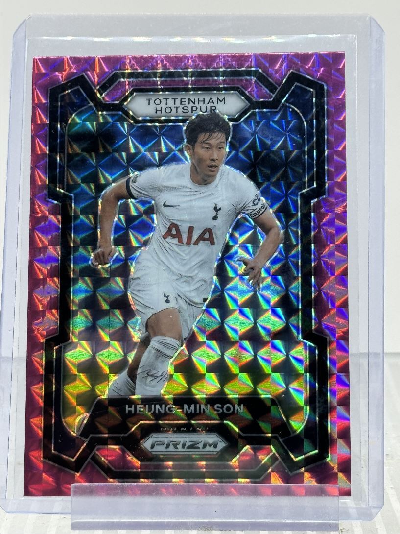 HEUNG-MIN SON 2023 PANINI PRIZM PREMIER LEAGUE PINK MOSAIC Q2773