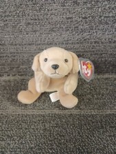 Ty Beanie Baby Fetch the Golden Retriever Dog Stuffed Animal Plush Toy for Kids