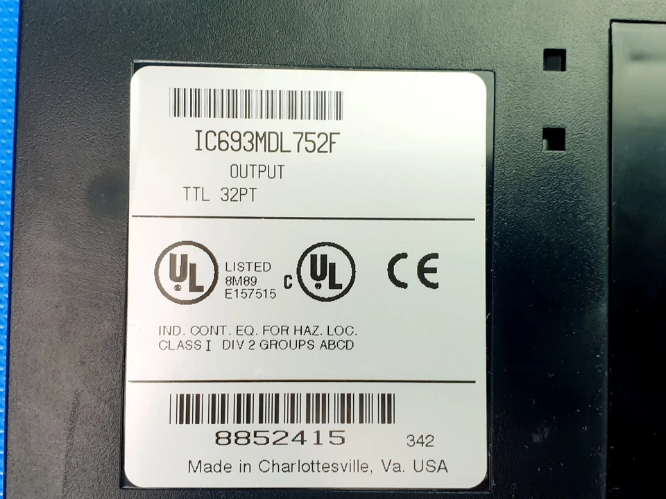 GE Fanuc IC693MDL752F Output 32PT Control Modulel für Roboter AMAT Brooks - Bild 4 von 4