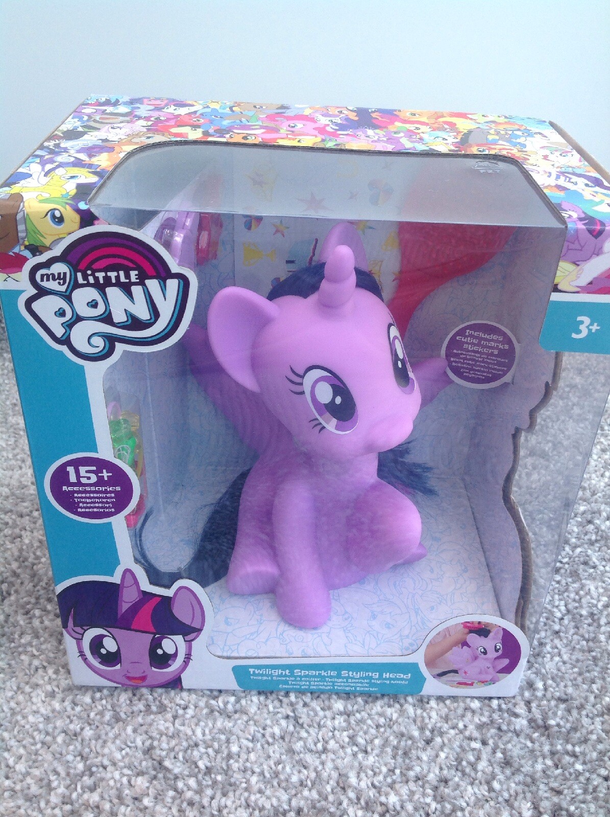 my little pony twilight sparkle styling head