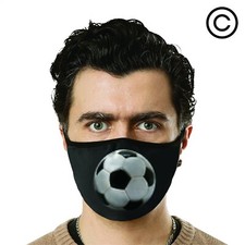 3D SOCCER BALL Cover your face face mask