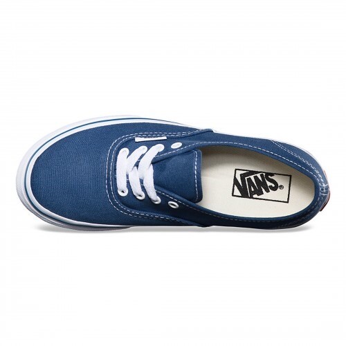 VANS AUTHENTIC NAVY CANVAS KINDER SNEAKER - Bild 3 von 4