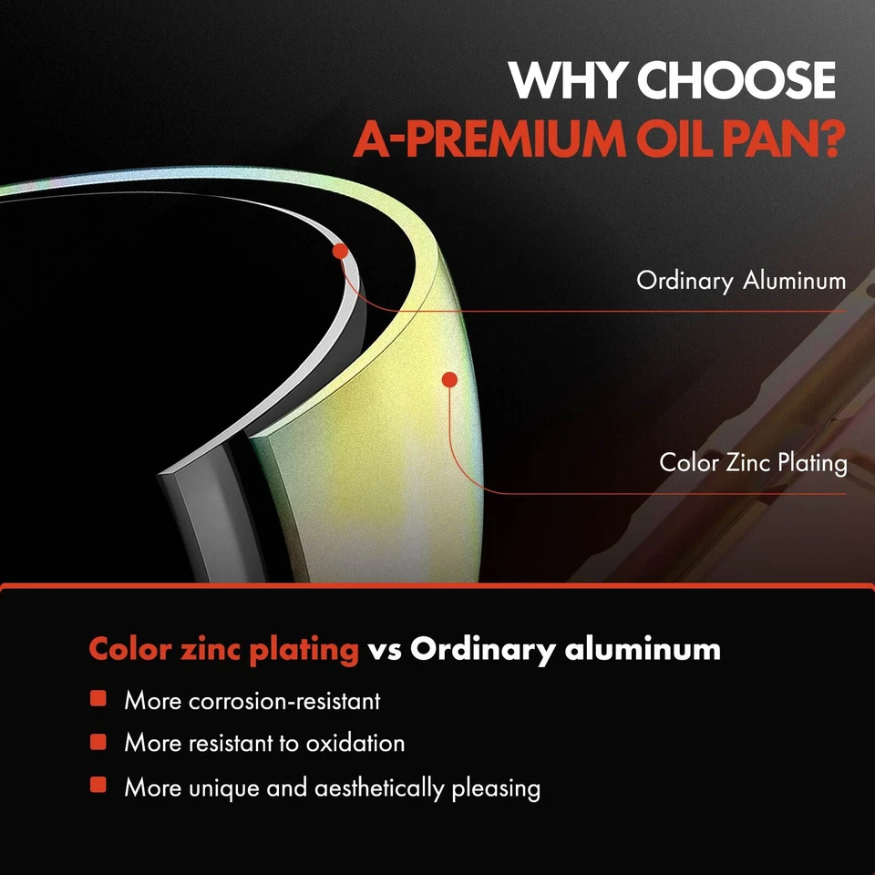 Kit de cárter de aceite de adaptación para Chevy C10 K10 GMC Oldsmobile Pontiac Buick trasero Foto 3 de 4