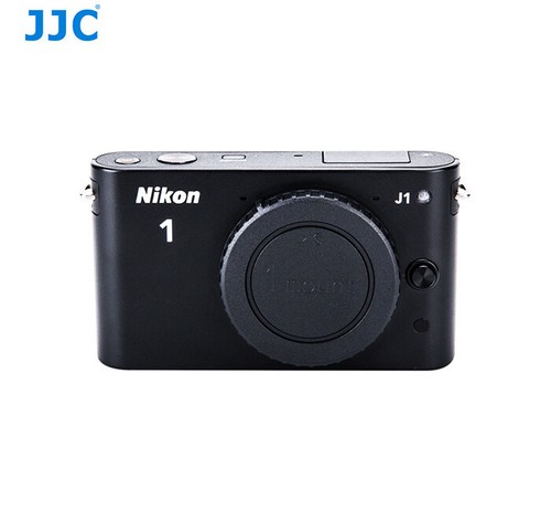 JJC Body Cap &Rear Lens Cap for Nikon 1 Mount cameras + lenses Nikon 1 J5 AW1 V3 - Picture 7 of 7