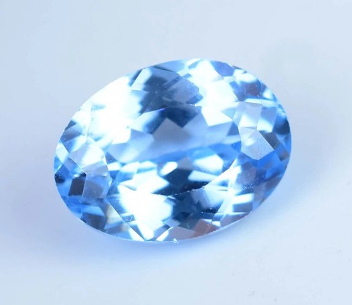 4.20 Ct Natural Namibia Jeremejevite Flawless Certified Oval Loose Gemstone - Bild 3 von 7